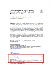 Congratulations to Dr. Muhammad Hassan for ‘Springer International Publishing Company’ Published One of His Research Projects